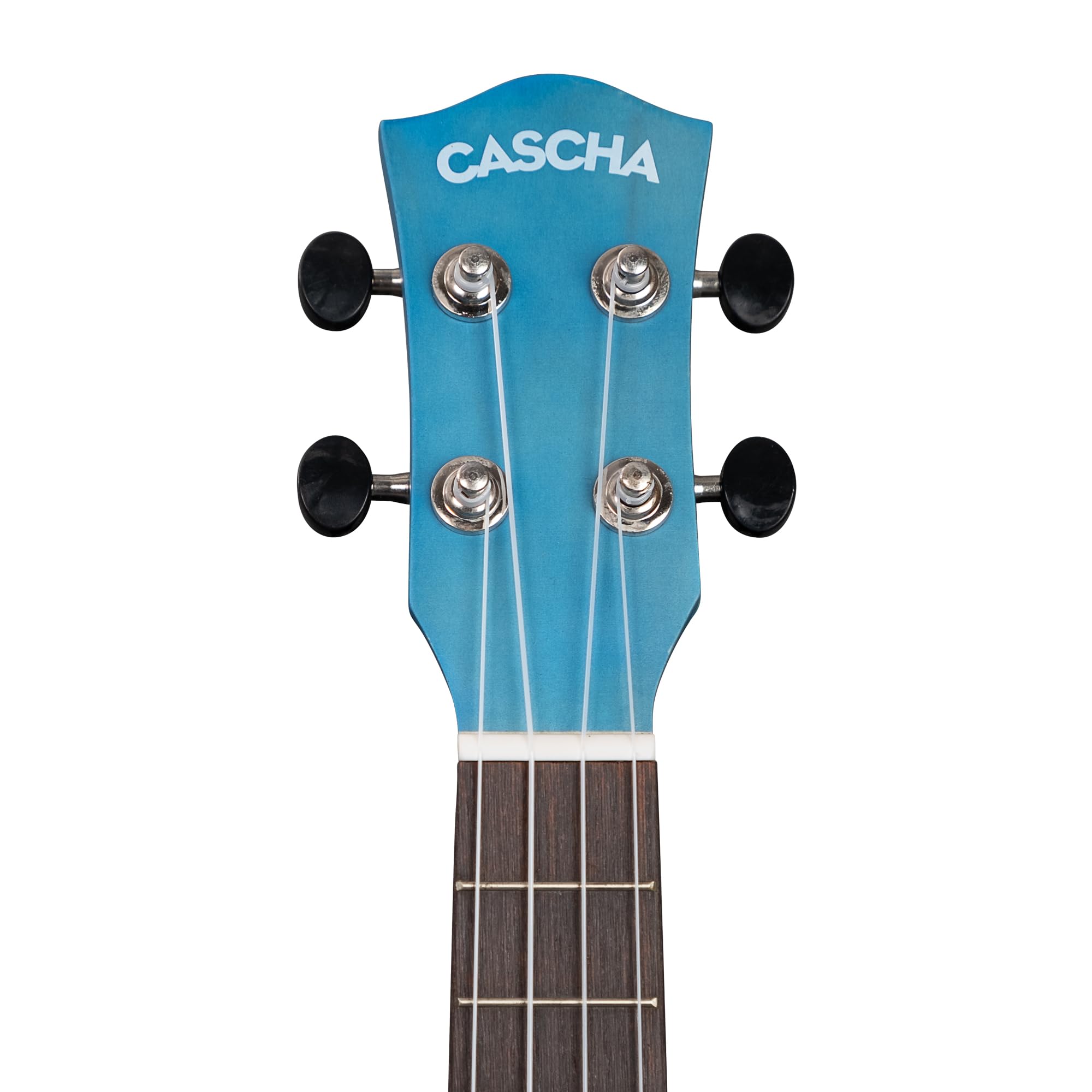 Concert Ukulele Linden Blue Set (incl. Bag, 3 Picks, Book, Tuner)