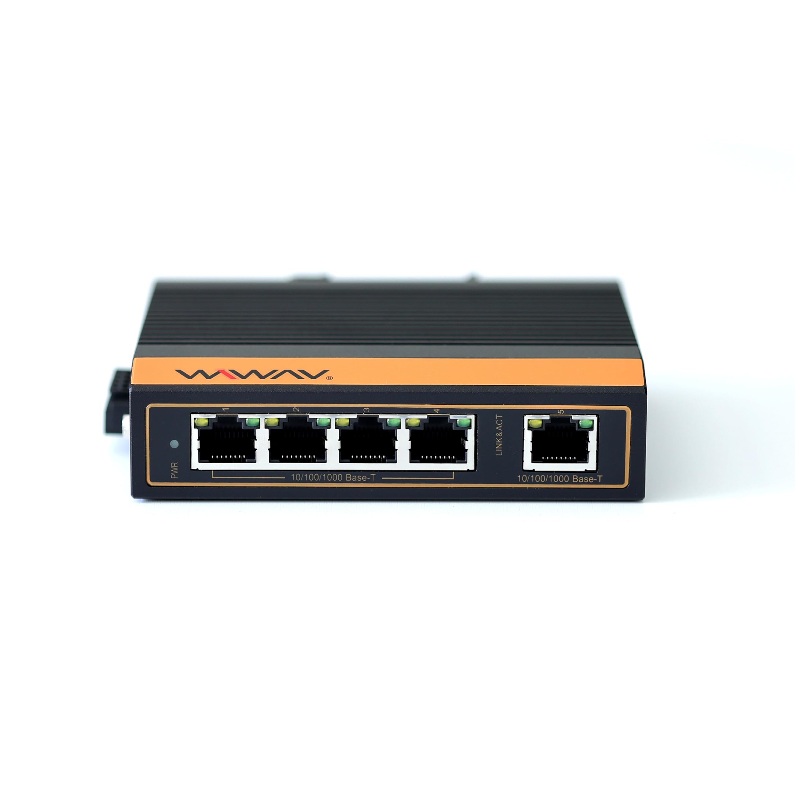 Amazon.co.jp: WIWAV WP1105-5GE-I 産業用5ポートPoE ギガビット