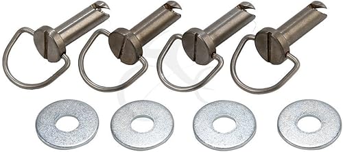 Miniatura 2 de TCT-MOTORPARTS Pernos de montaje duros para alforjas Harley HD Touring Road King FLHT Street Glide Electra Glide Softail