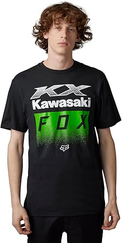 Fox Racing Fox X Kawi - Camiseta de manga corta estándar para hombre