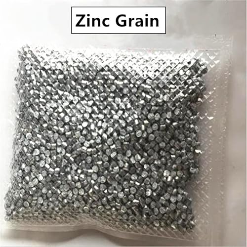 Zoenae High-Purity 99.99% Zinc Metal Pellets Shot Granule Clean Element Zinc Particles Small Zinc Block Electroplating Purification thumb #2