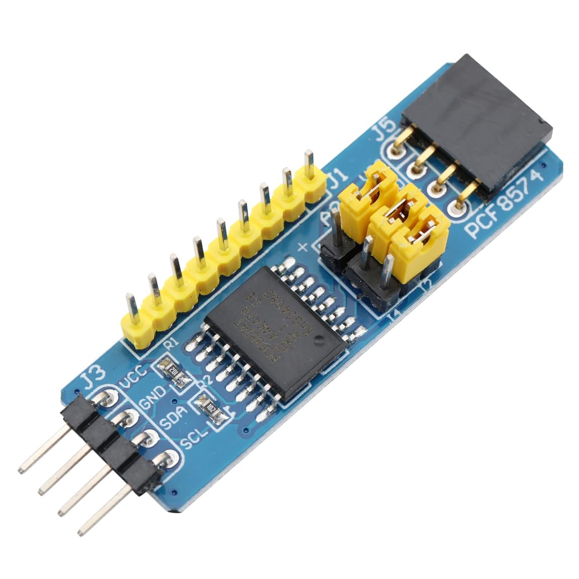 Modulo PCF8574 Scheda di Espansione I/O 3,3 V/5 V I2C Modulo di Sviluppo per la Valutazione del Bus per Arduino(Confezione da 5)