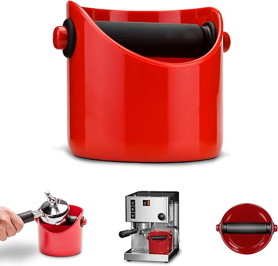 Dreamfarm Grindenstèin Modern Espresso Knock Box Sturdy & Compact