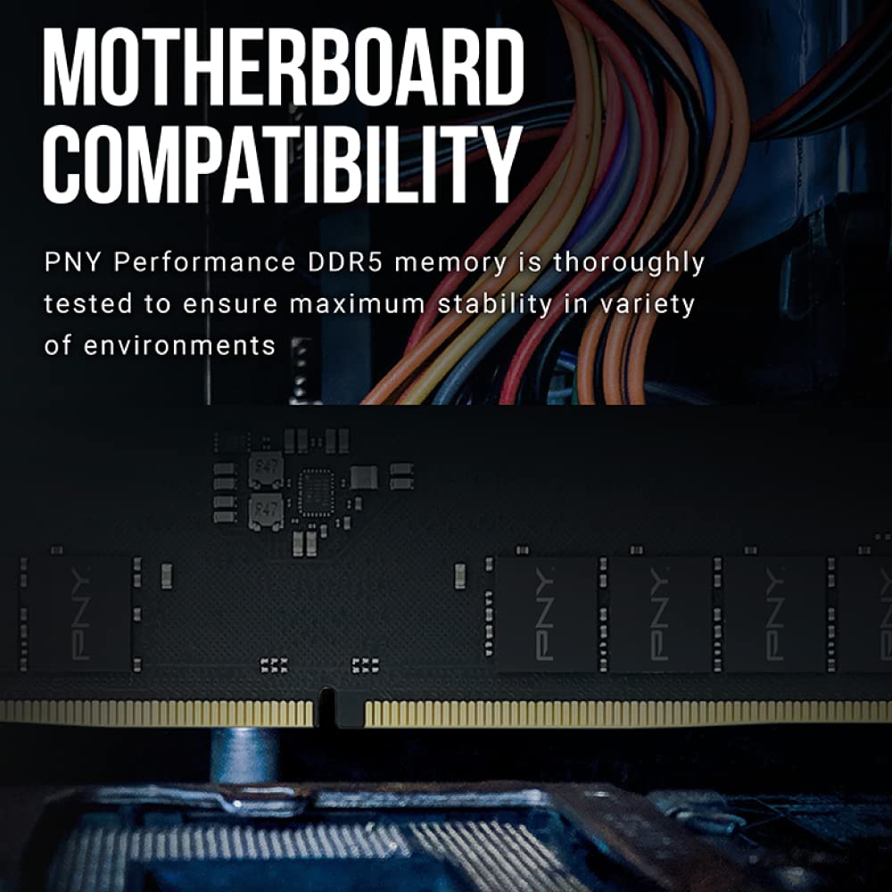 Amazon | PNY 16GB DDR5 UDIMM 4800MHz CL40 デスクトップPCメモリ