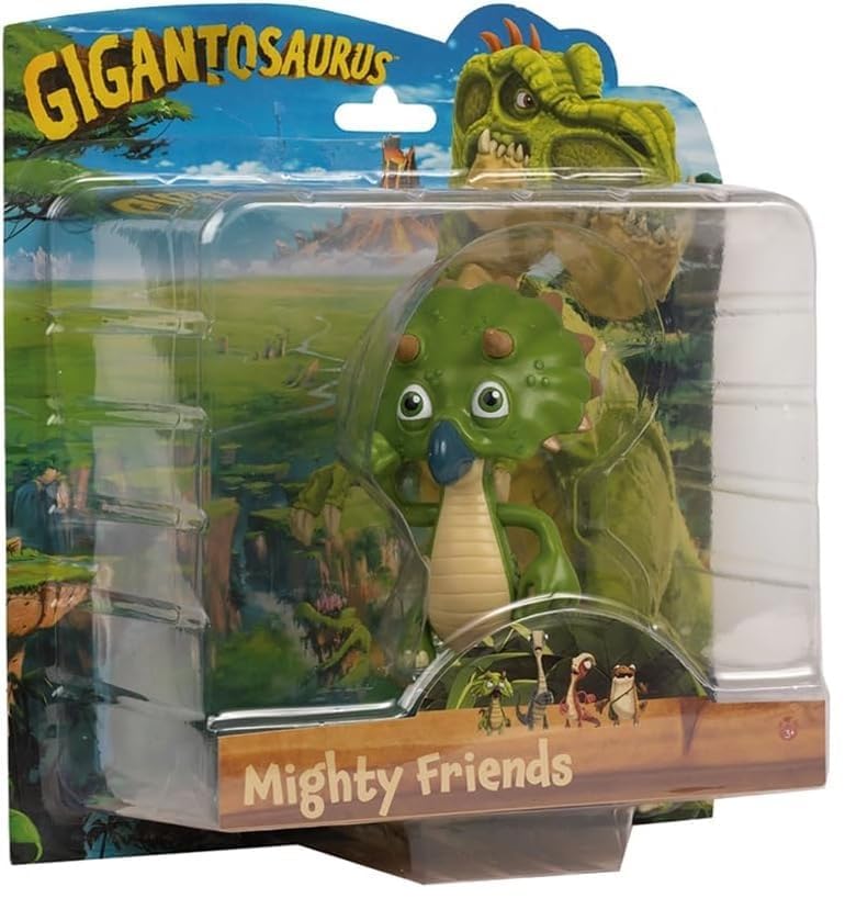 Gigantosaurus Dinosaur Action Figure Toy, Tiny, Fully Articulated and Highly Detailed 5 Inch Toy, Accurate Representation of Character from Hit TV Series, 1 of 6 from Collectable Set