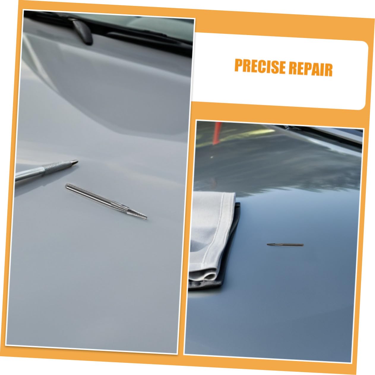 ORFOFE 10 Piezas Kit de Brocas para Reparación de Parabrisas Herramienta y Precisa para Grietas Cristales de Coche Compatible con Diversos y Materiales Automotrices