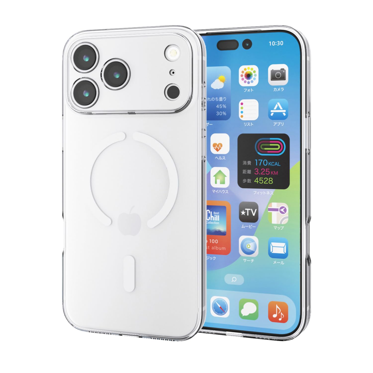 Amazon.co.jp: エレコム iPhone 17 Pro Max ケース カバー クリア 極限