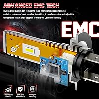 Vista 3 de Compatible con faros delanteros Suzuki GSXR 600 750 2006-2007 2011-2020, bombillas H7 H11 de luz alta y baja, 6000 K blanco brillante, Plug N Play