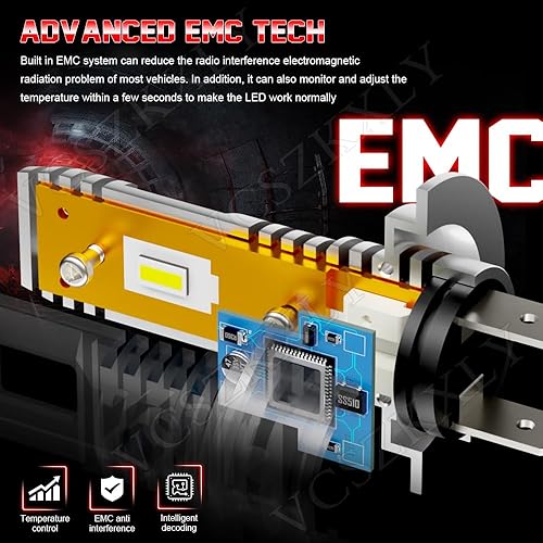 Miniatura 3 de Compatible con faros delanteros Suzuki GSXR 600 750 2006-2007 2011-2020, bombillas H7 H11 de luz alta y baja, 6000 K blanco brillante, Plug N Play,