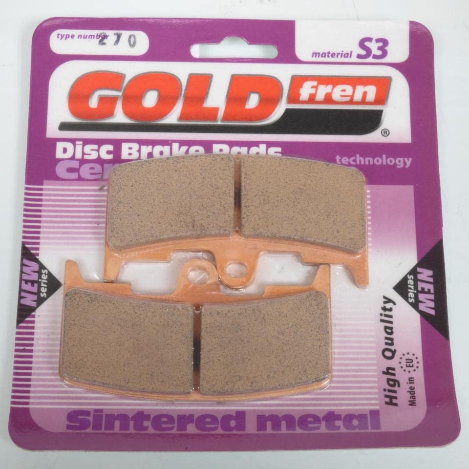 Plaquette de frein Gold Fren Buell XB-9SX Lightning, friction haute performance