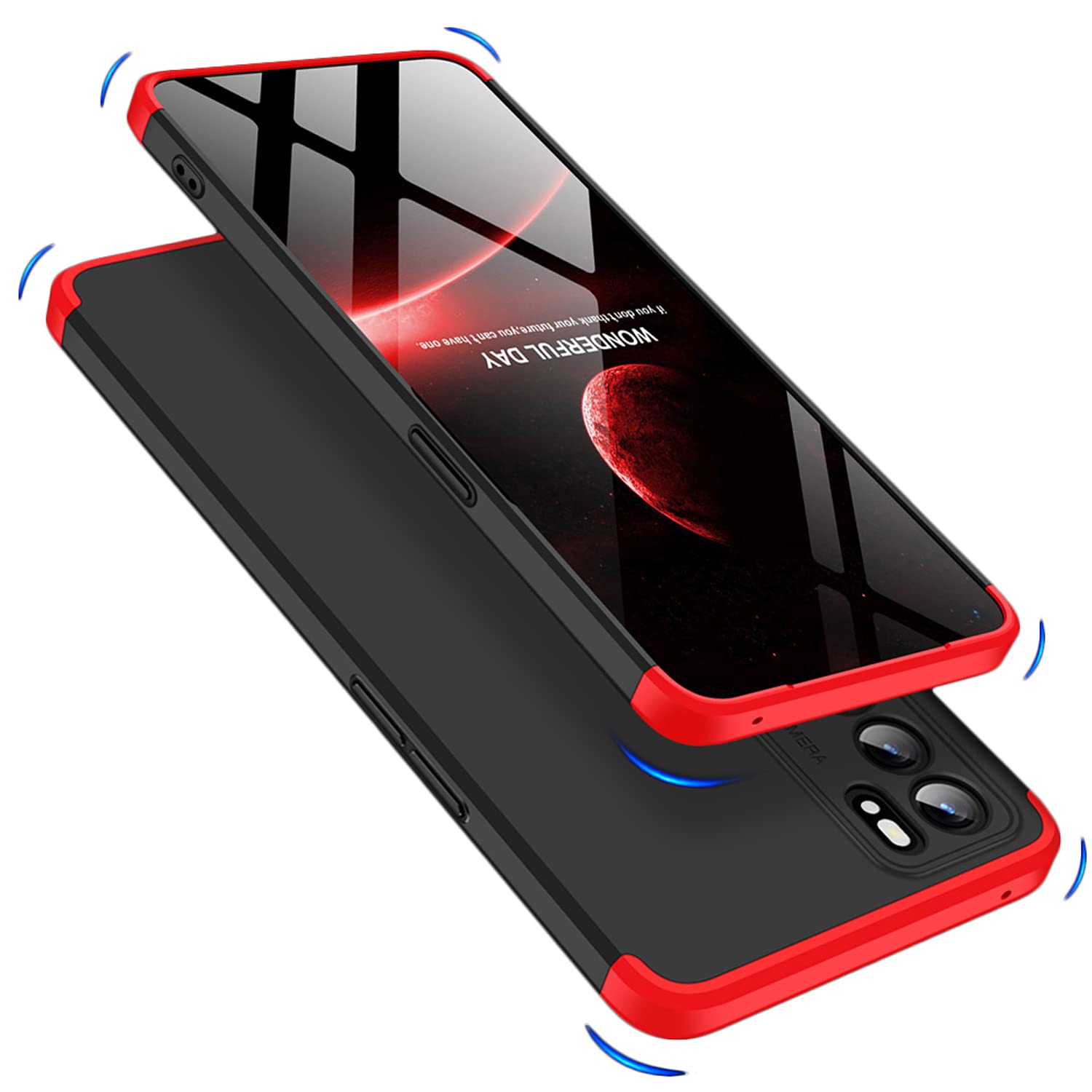 Kapa Back Cover for Oppo Reno 6 (Polycarbonate_Red, Black) (B09CPRZ5R2) Amazon Price History, Amazon Price Tracker