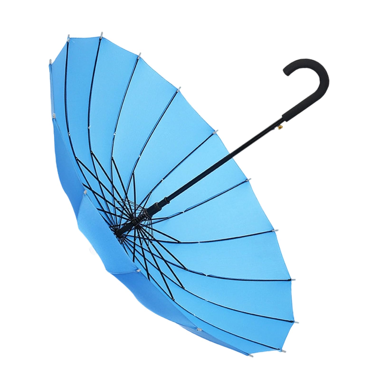 Elnwnnkc Reinforced Frame Long Handle Umbrella Sturdy Construction Ideal for Harsh Weather Outdoor Use Ergonomic