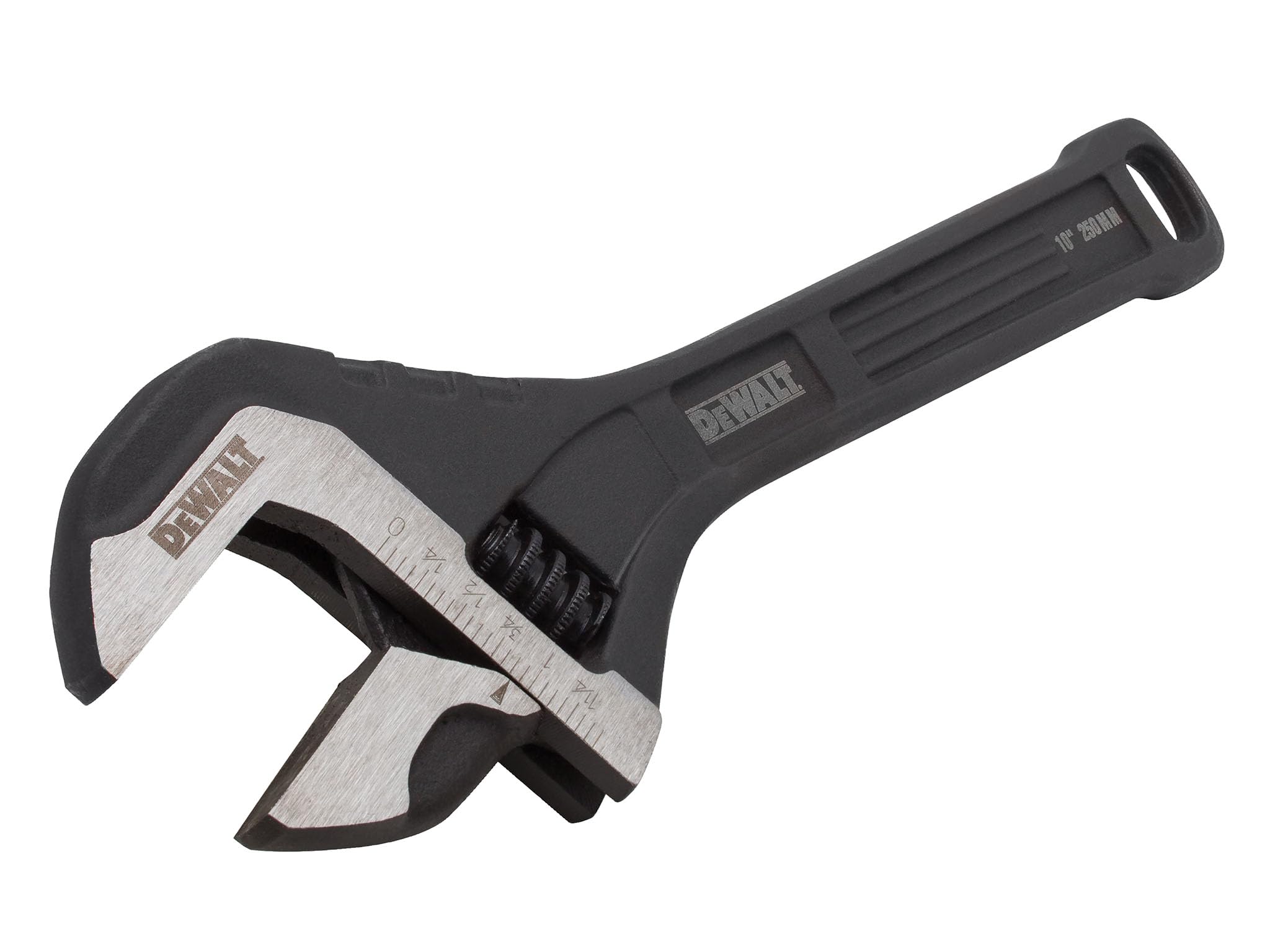 DEWALT All Steel Adjustable Wrench 10in - Image 2