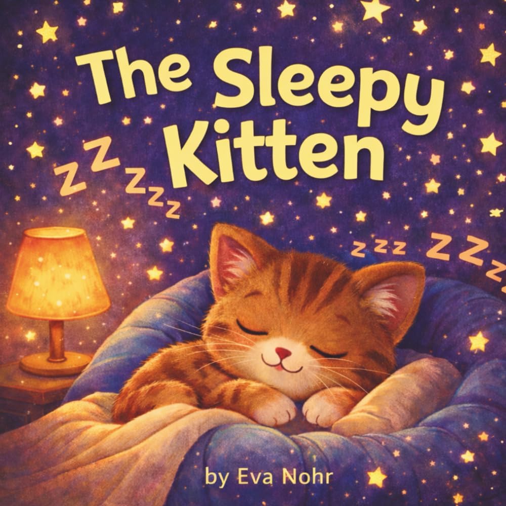 The Sleepy Kitten: A Gentle Bedtime Story for Little Ones