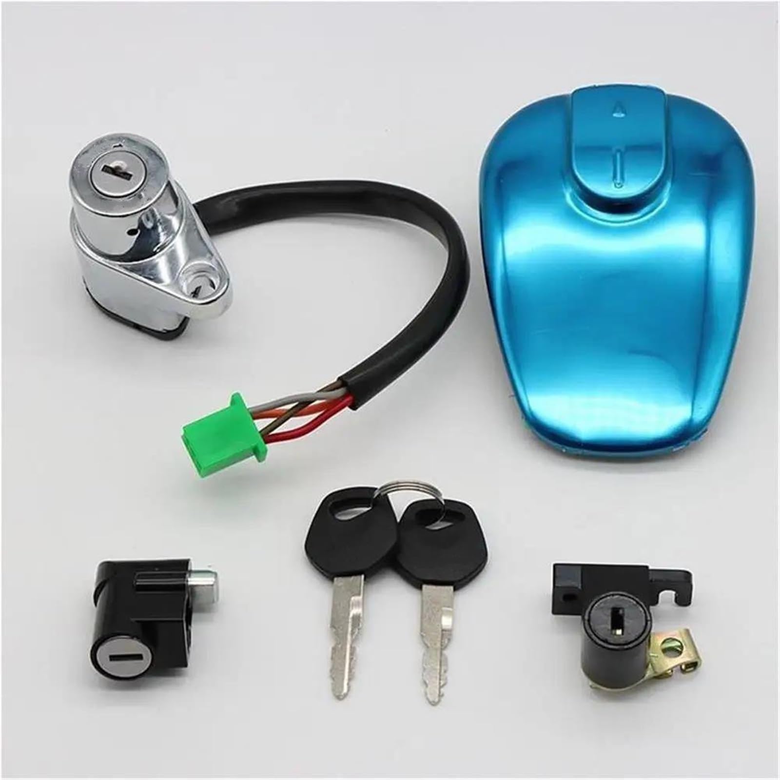 Interruptor de encendido de 4 cables y tapa de tanque para Suzuki GZ125HS 7