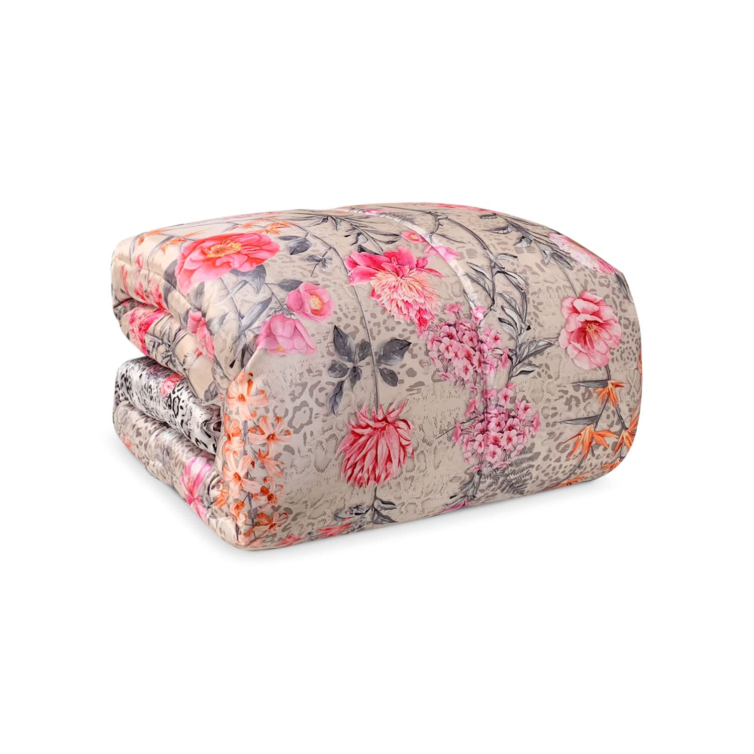 Couette d'hiver Renato Balestra en satin pour lit double élégant