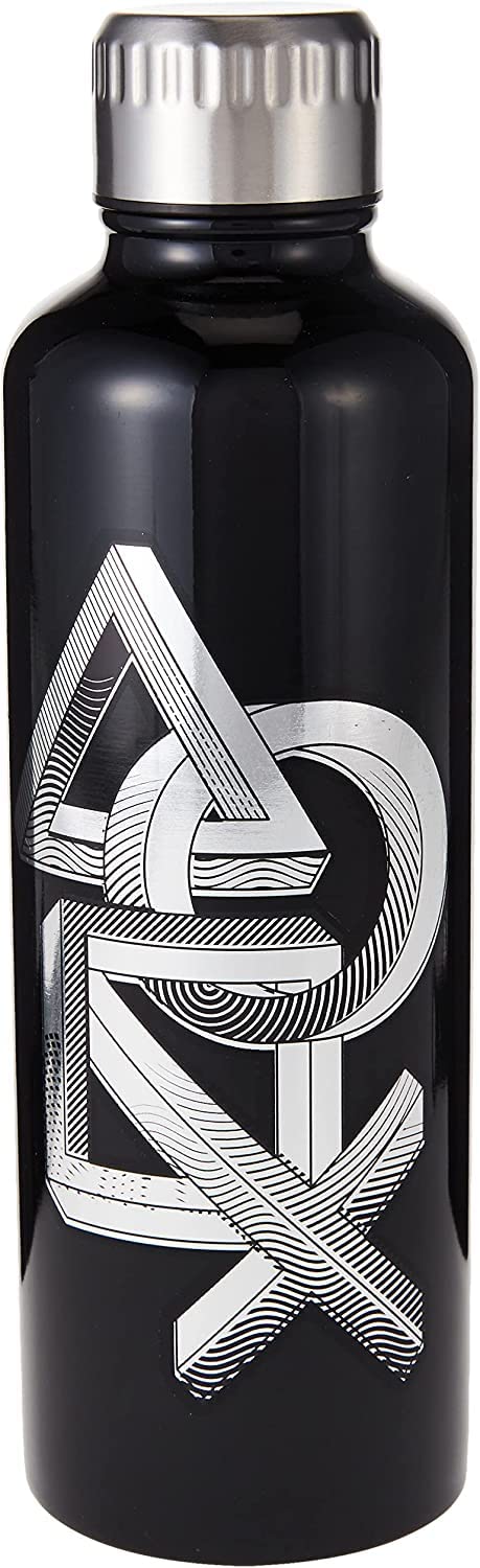 Paladone PlayStation Metal Water Bottle - 480ml Stainless Steel - Officially Licensed Gaming Merchandise (B0B8ZLTR9L) Amazon Price History, Amazon Price Tracker