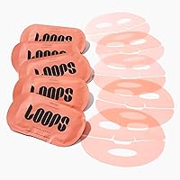 Vista 2 de LOOPS WEEKLY RESET - Rejuvenating Hydrogel Face Masks - Rejuvenate, Hydrate, Refine, Visibly Plump - Moisturizing & Pore Refining - Glowing Skin