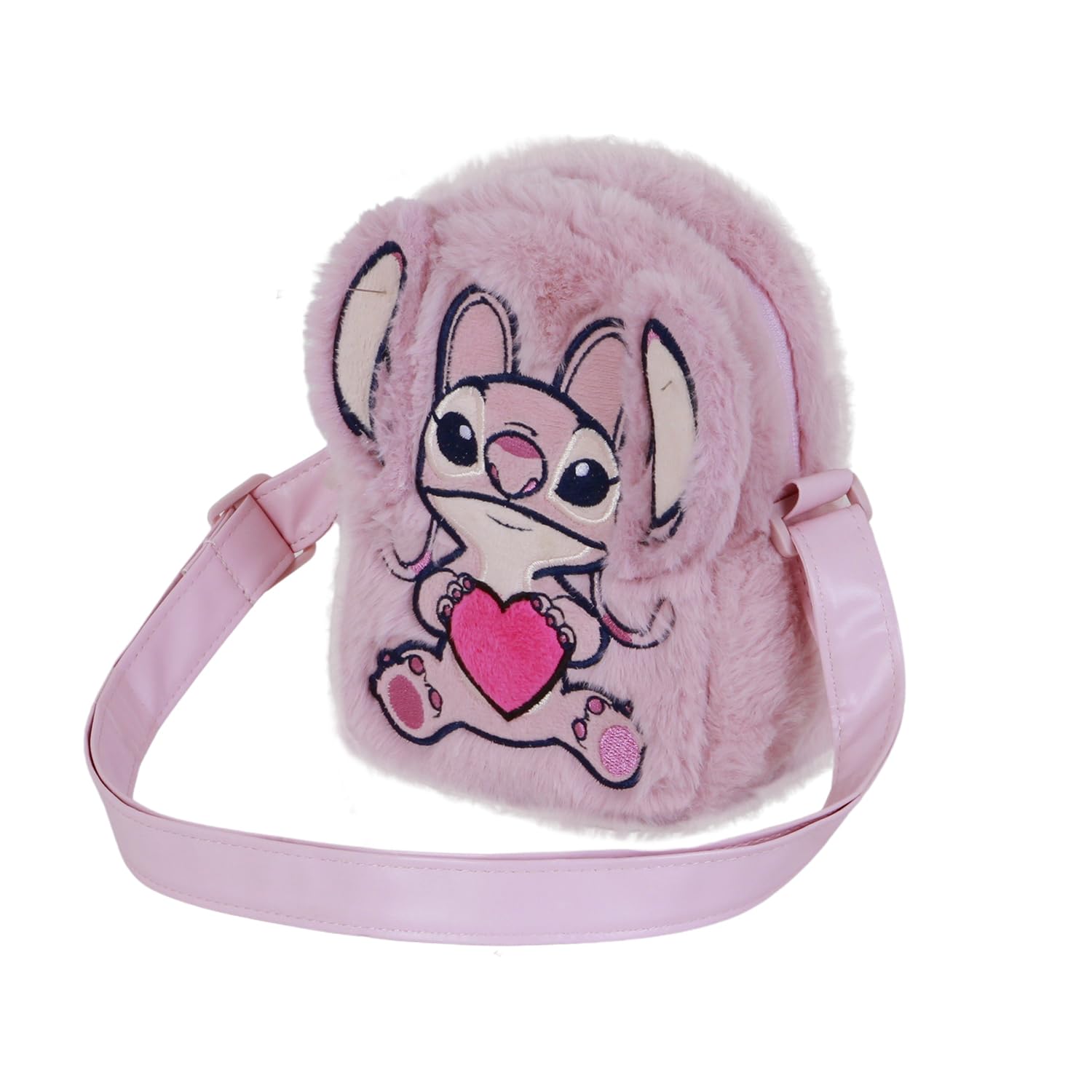 Karactermania Unisex Kids Rose Children's Pouch Disney Stitch Heart