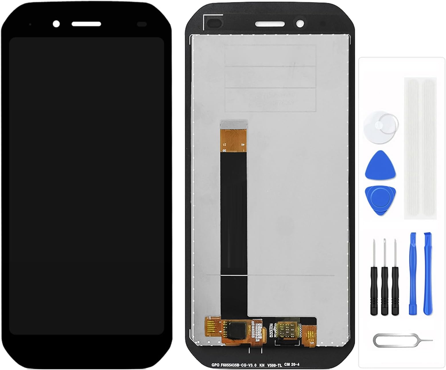 LCD Screen for Cater-Pillar CA-T S32 / S42 Replacement LCD Display Touch Digitizer Assembly Black