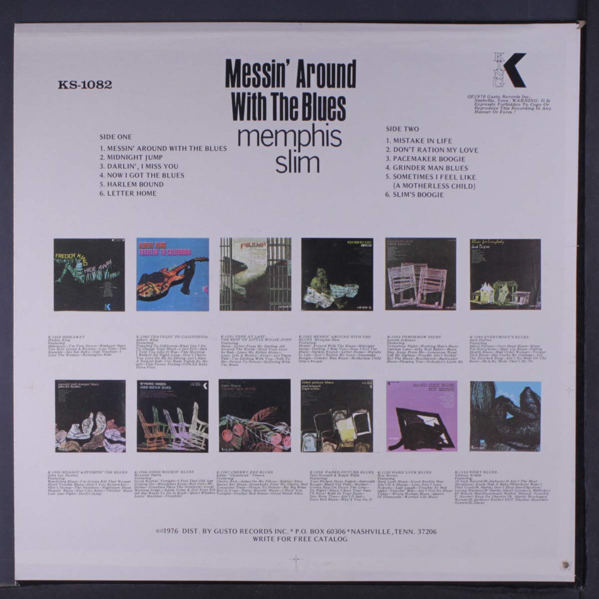 Messin' Around With The Blues [Vinyl LP]