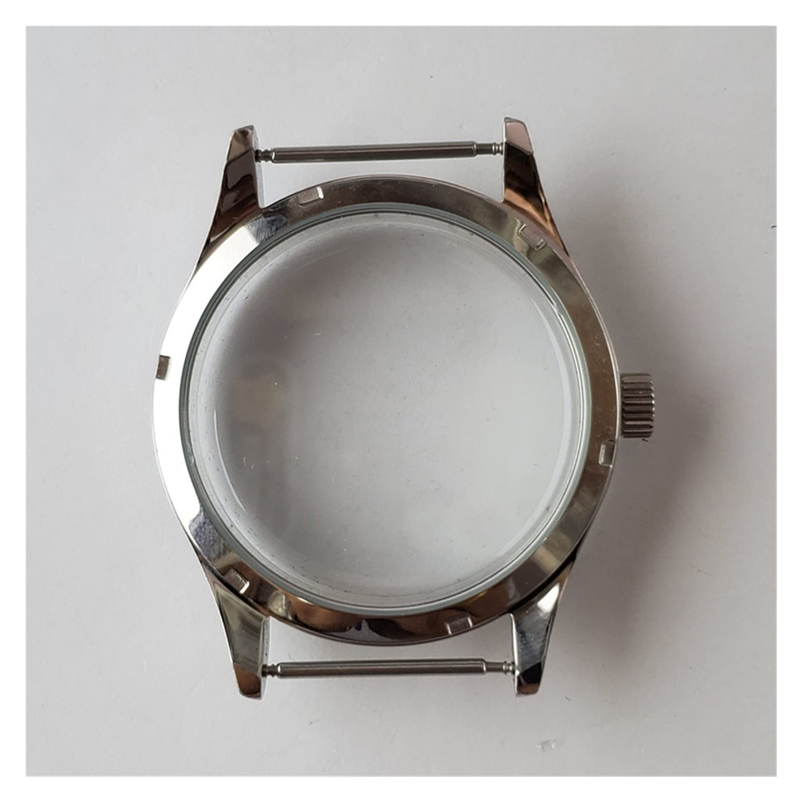 Caja de Acero Inoxidable de 42 mm, Compatible con el Movimiento 6497/6498, Cubierta Protectora Resistente a los arañazos, Adecuada para Piezas de Movimiento de la Serie ST3600.