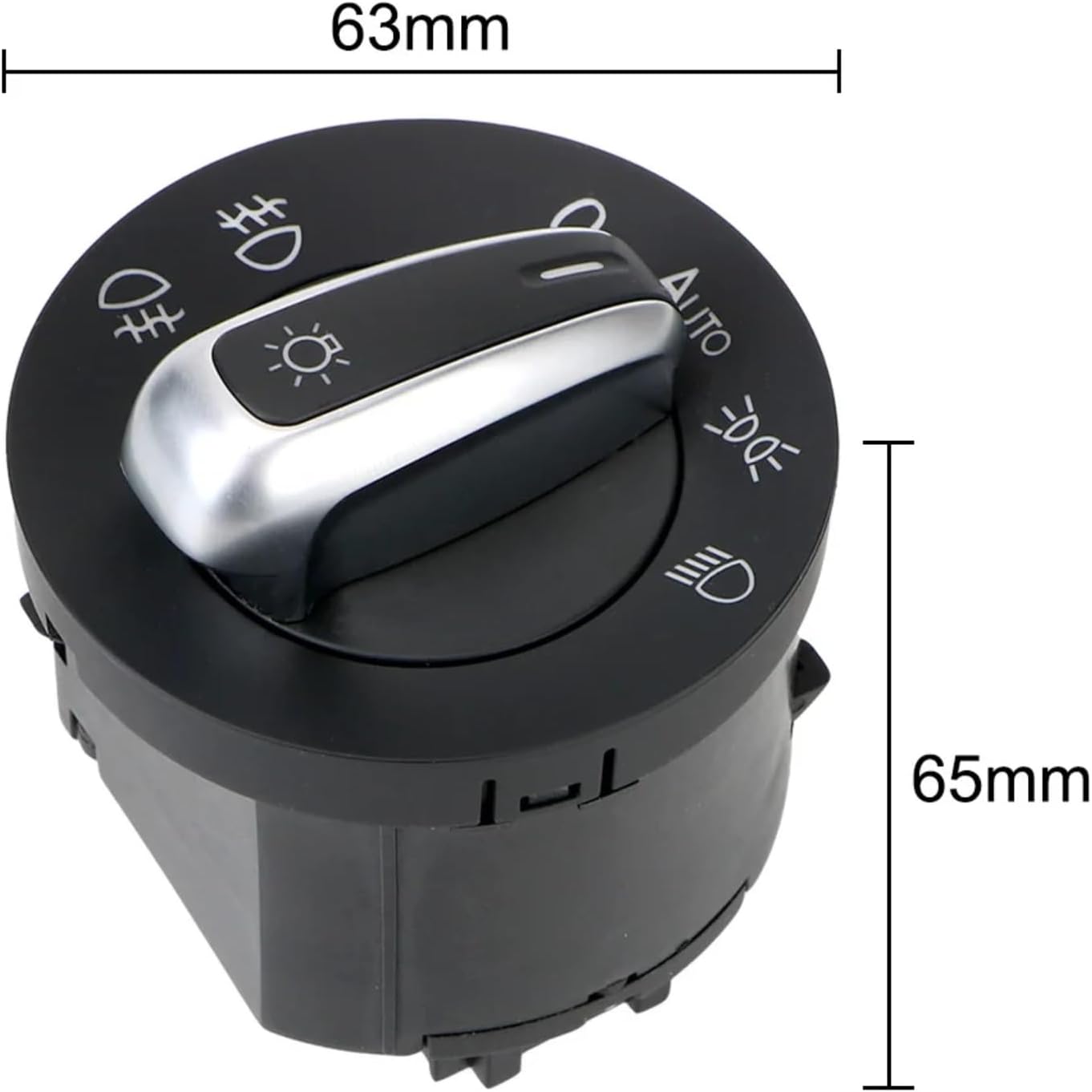 Headlight Switch for VW for Amarok 2013-2015 for Caddy 2011-2014 for Golf Plus 2005-2014 Headlight Switch Lamp Switches Fog Head Light Knob 5ND941431B