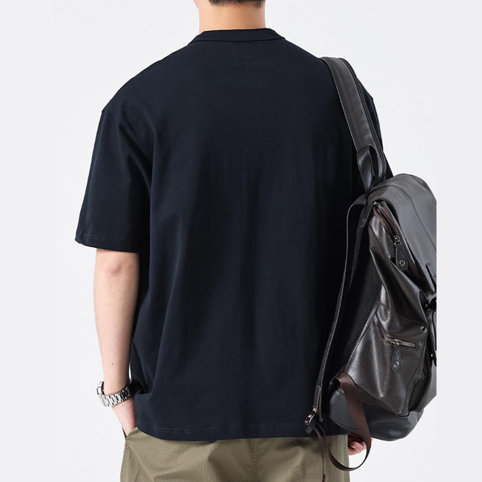 Henley - Camiseta de manga corta con botones para hombre, ligera, transpirable, delgada, musculosa, informal, para verano