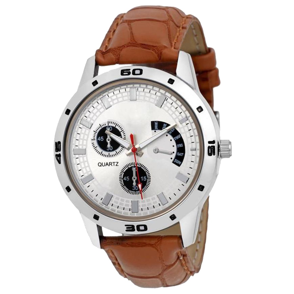 HORCHIS Casual Analog Beige Dial Mens Leather Watch-HORC_ENT_11275 (B08BG3HRK5) Amazon Price History, Amazon Price Tracker