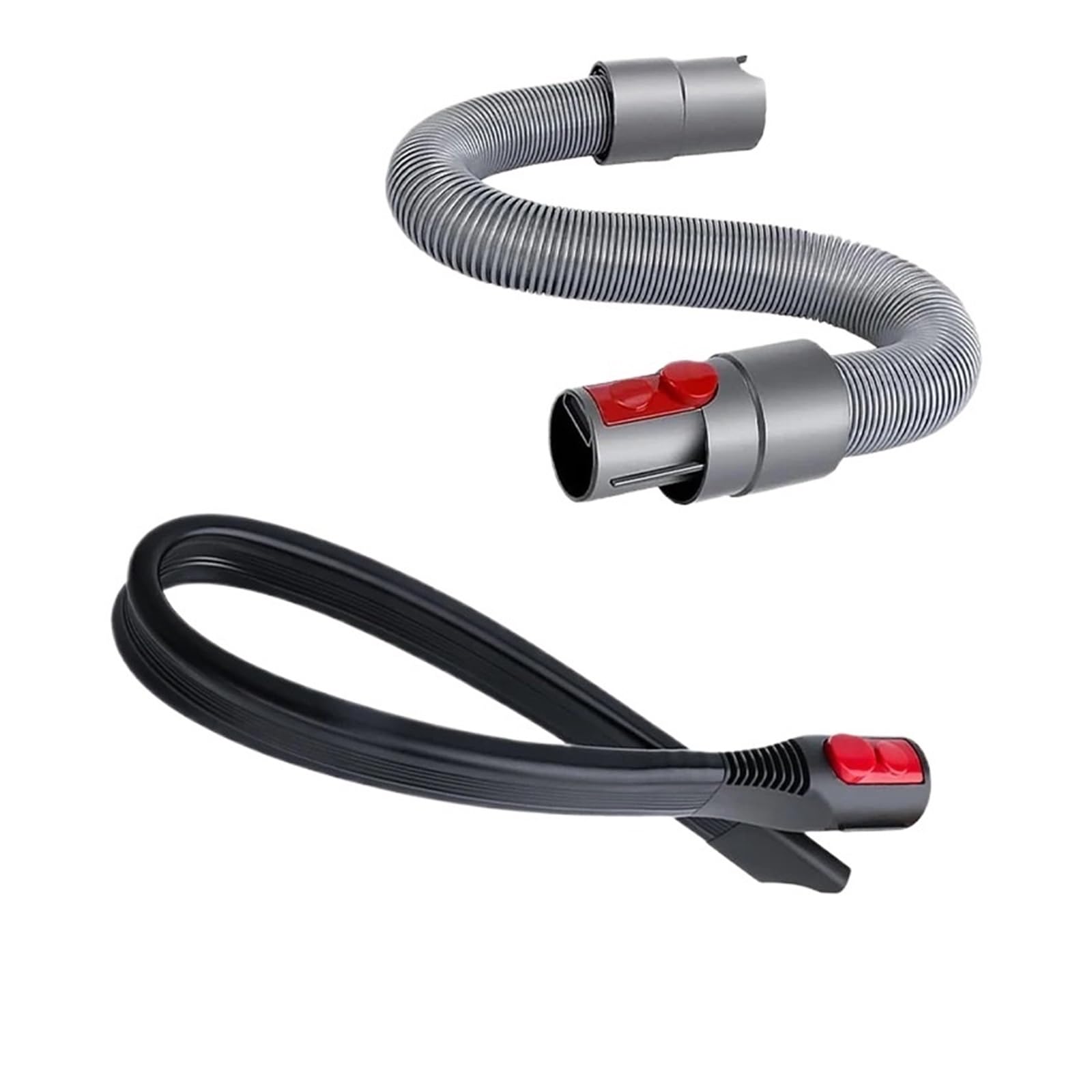 Hyqcfdes 2Pcs Flexible Crevice Tool And Extension Hose, Compatible With Dyson, For Gen5 V15 V11 V10 V8 V7, Car Detailing Accessory
