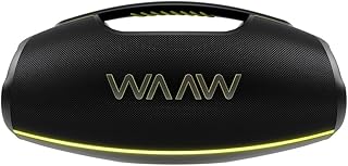 Waaw by alok caixa de som hyperboom 1000 bluetooth à prova d'água a