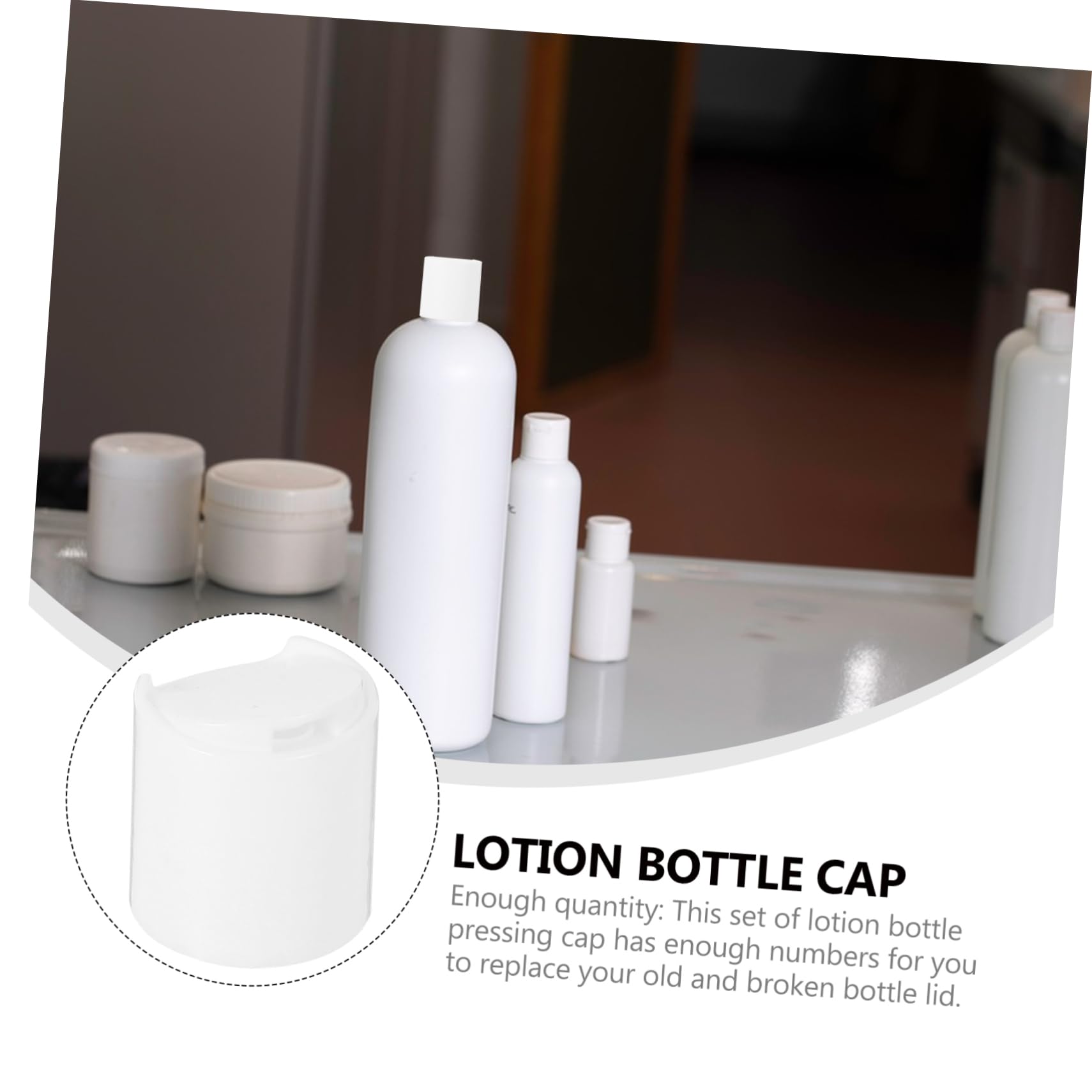 Gatuida 4piezas De Botellas De Plástico Presión para Botellas De Loción para Envases De Champú y Hidratantes Diseño y