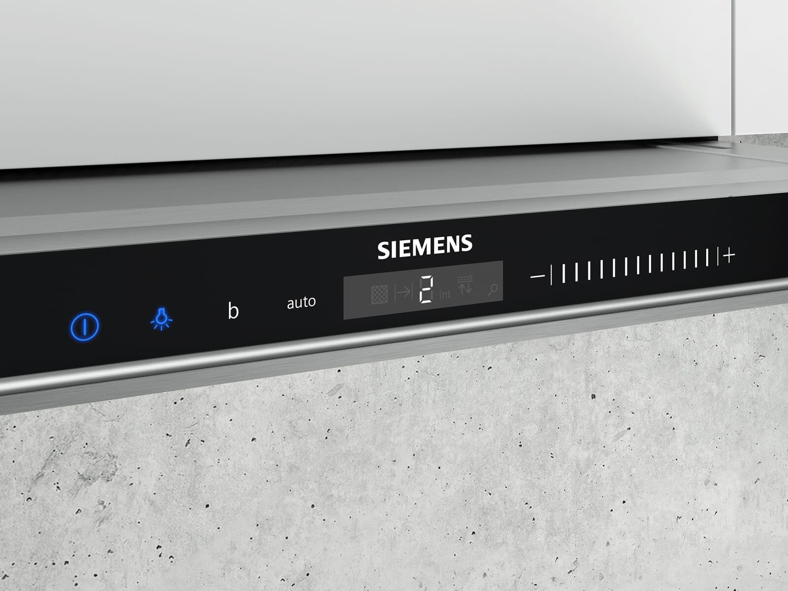 Siemens iQ700 LI69SA684 hotte Semi-intégrée (semi-encastrée) Noir, Acier inoxydable 935 m³/h A