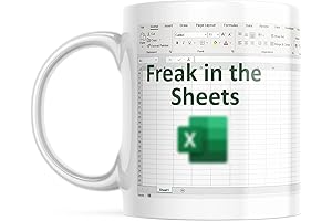 Freak In the Sheets Excel Mug: Master of Spreadsheets
