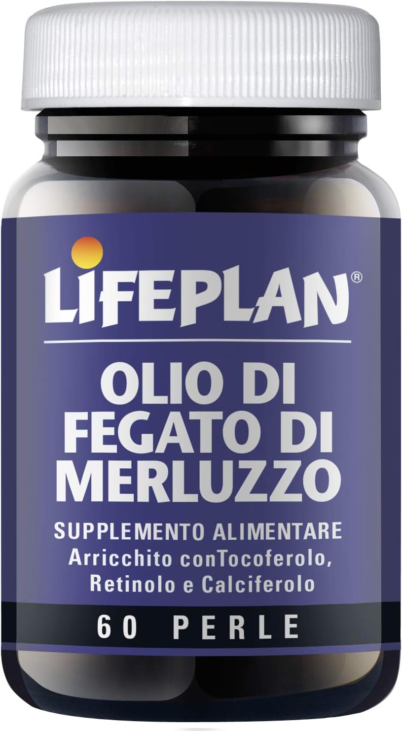 Lifeplan Cod Liver Oil 500mg 60 Capsules