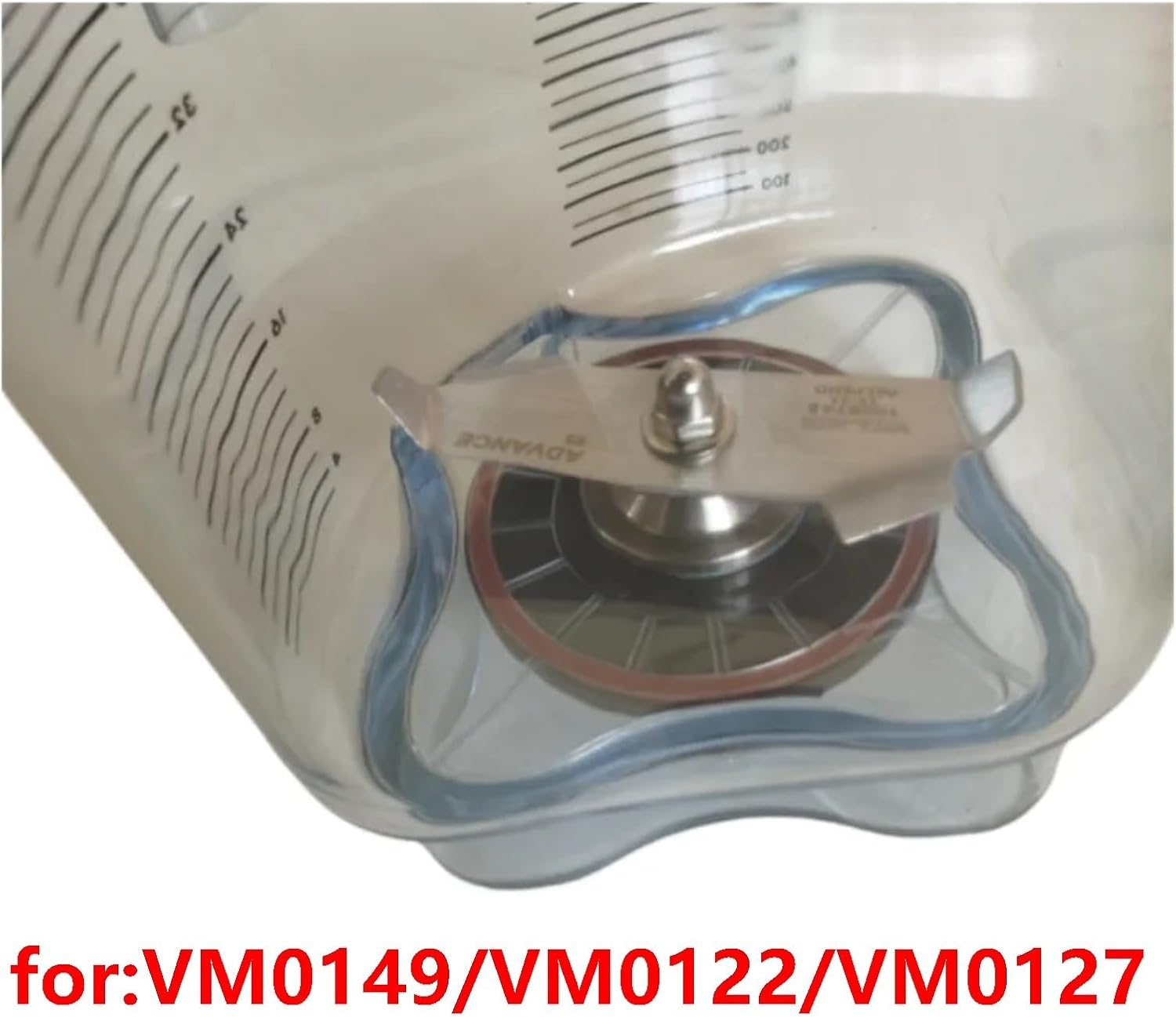 Container Mixing Cup，Compatible For VITAMIX，for VM0149 VM0122 VM0127 Replacement Blender Cup Knife Cover(2pcs)