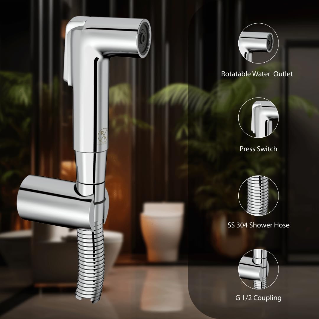 RN Health Faucet Set (With 1Mtr. Tube)