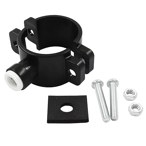 LifCratms Drain Saddle Valve, 3/8" Plastic Quick Connect Water Filters