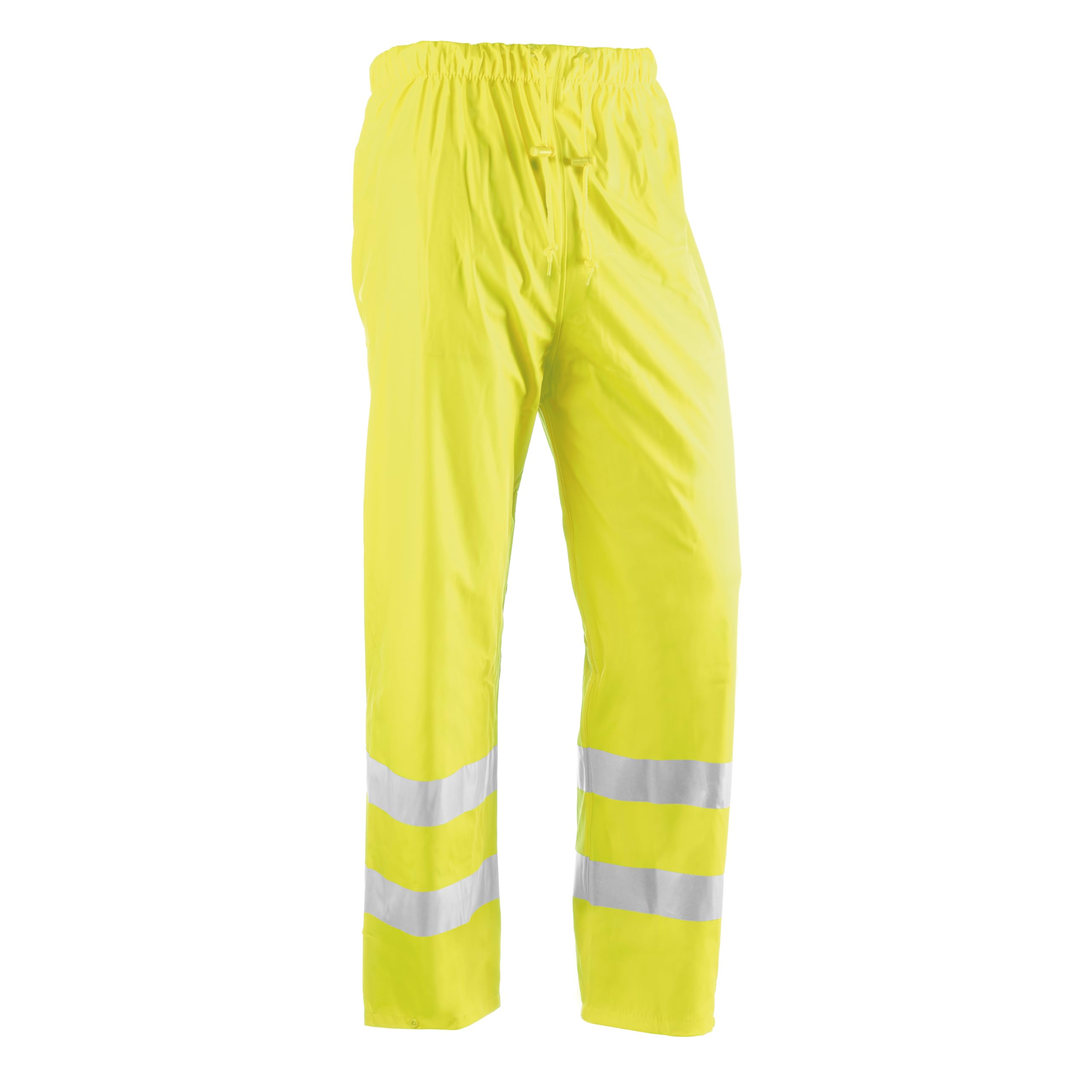 Juba T, agua 100% PU s/soporte de pol, tricotado bandas reflectantes/cost, termosoldadas, Amarillo flúor - SIZE: XL