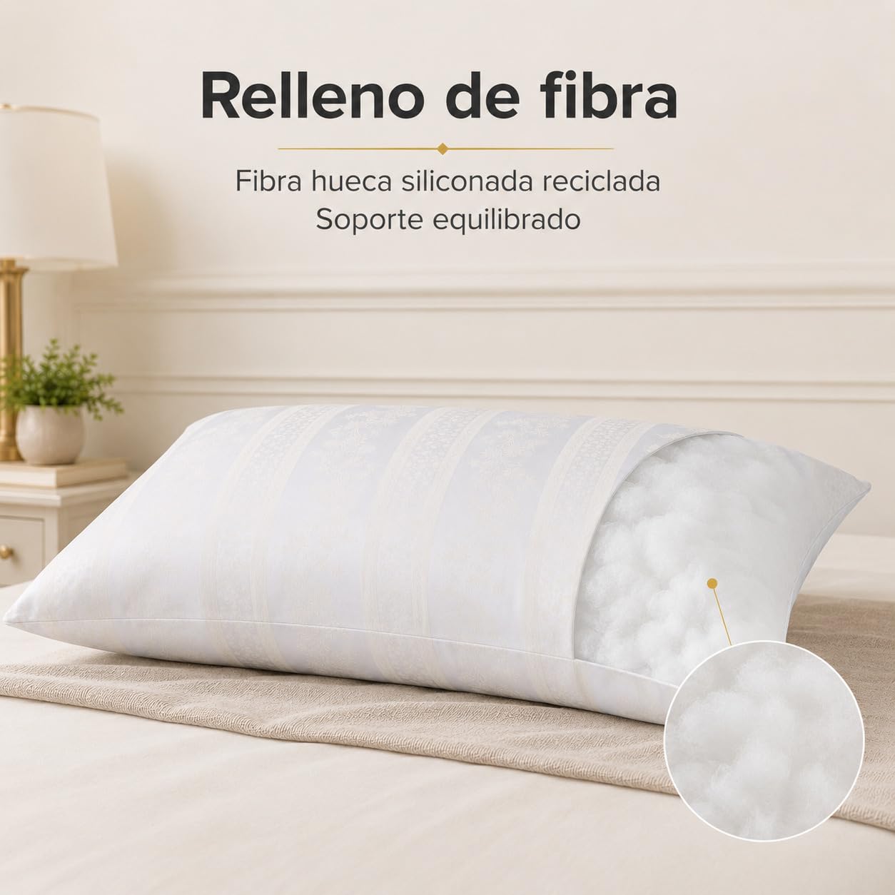 Mash Almohada Pluma 75