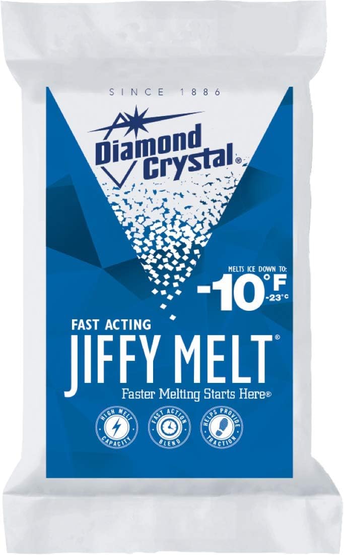 Cargill Salt Diamond Crystal Jiffy Melt Blended Ice Melter, 40 Pound - 1 Each
