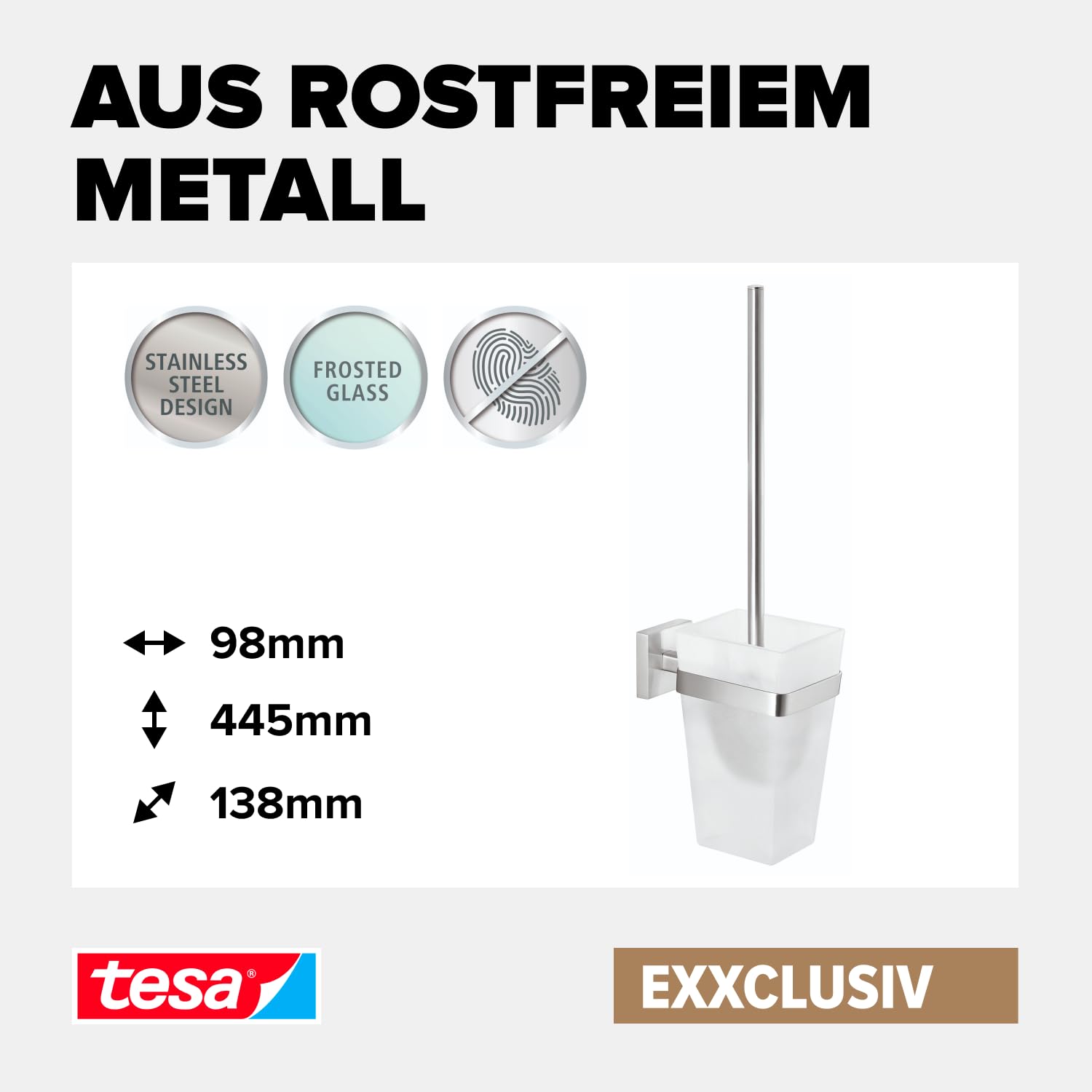 tesa EXXCLUSIV Toilettenbürsten-Set – Bild 3