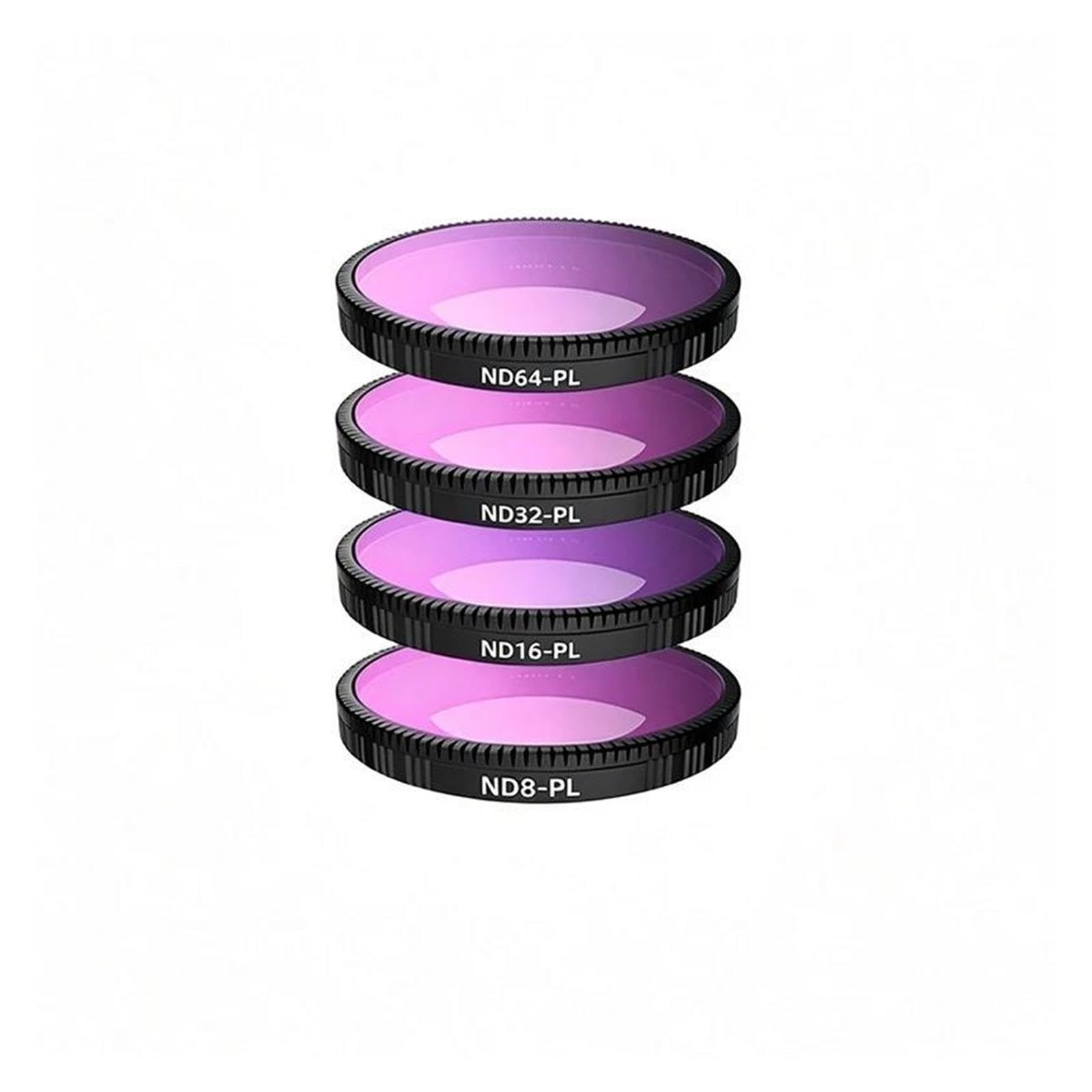 Juego de filtros ND/PL 4 en 1, Compatible con dji, ND8PL ND16PL
