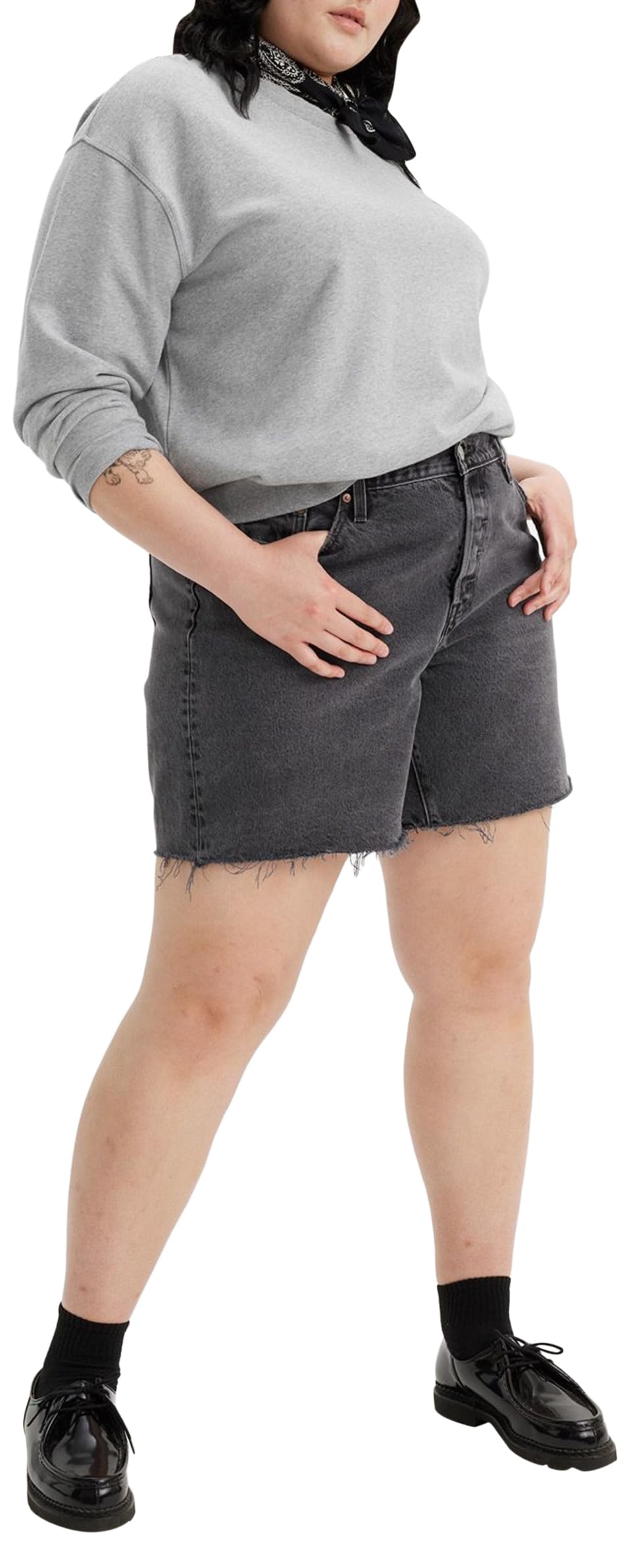 Levi's Plus Size 501 90s Pantaloncini di Jeans Donna