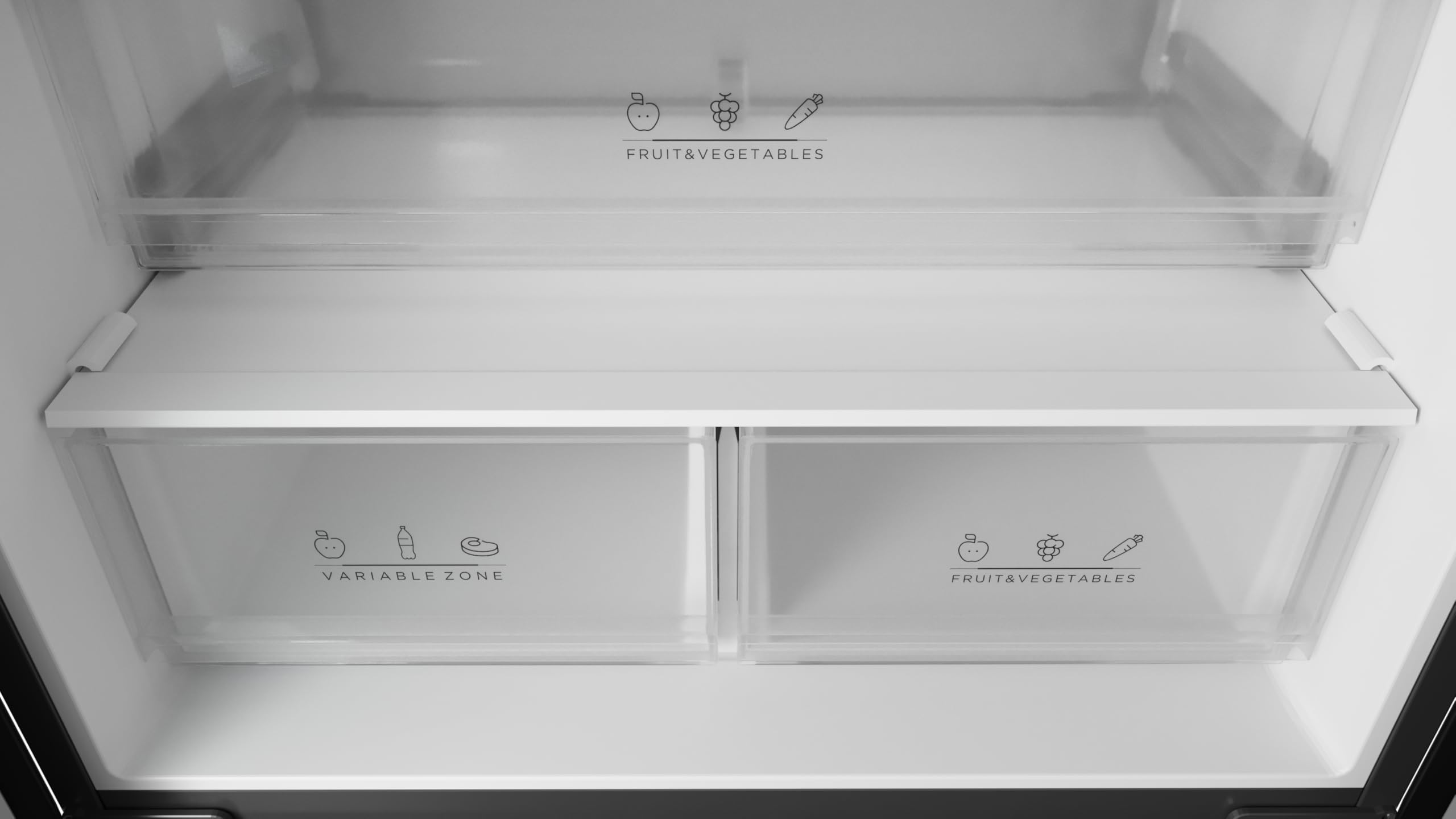 Teka Frigorífico French Door Libre Instalación, Motor Inverter, IonClean, LongLife No Frost, FlexZone, Fresh Box XXL, Iluminación LED, 516 Litros, Modelo RFD 77825 GBK EU