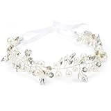 Hair Accessories - Flower Girl Hair Accessory, Flower Girl Headpiece Wedding Hair Accessories for Women Girls, Wedding, Birthday, Party, First Communion