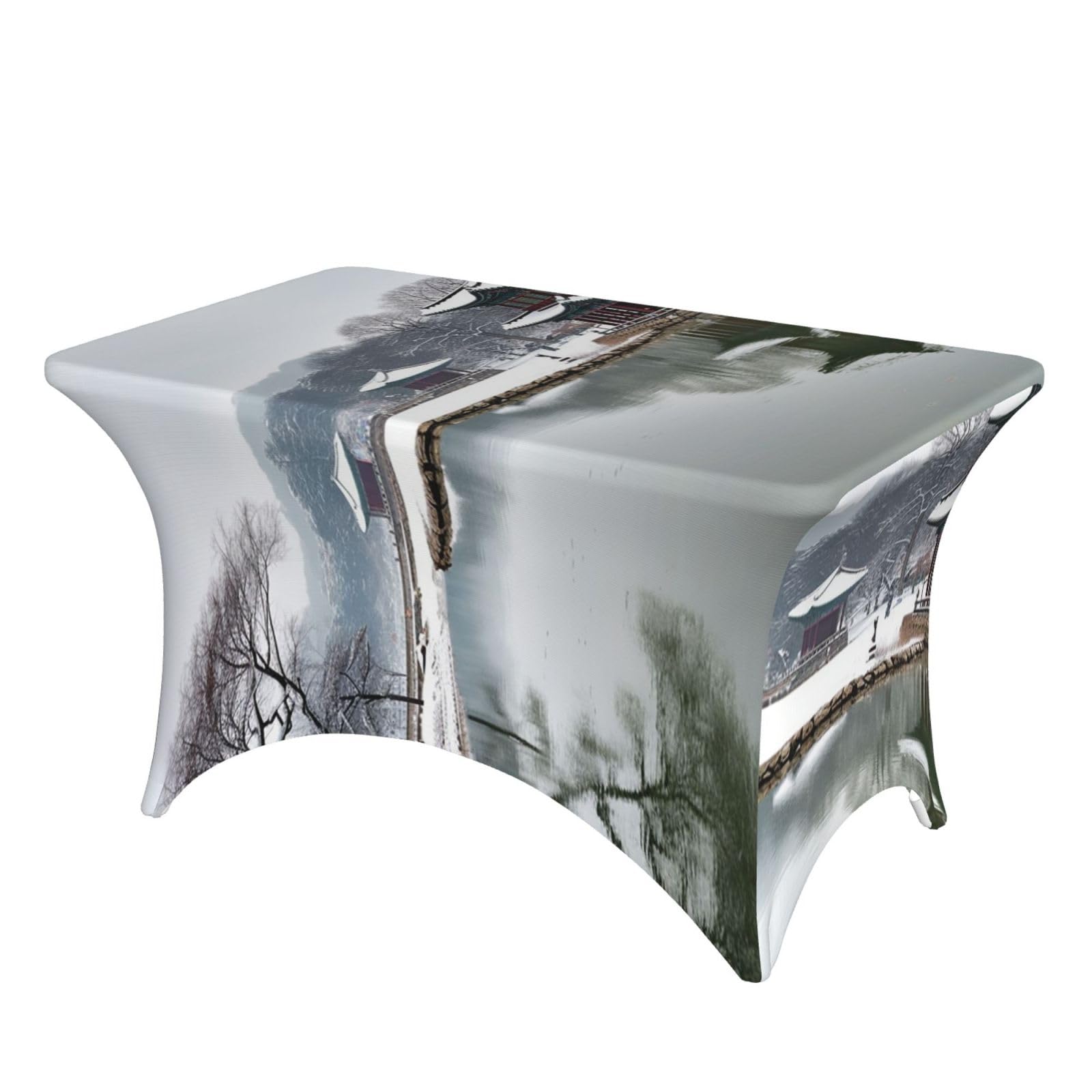 Nappe élasthanne 1,2 m pour table de buffet : fini les plis et les taches pendant les fêtes