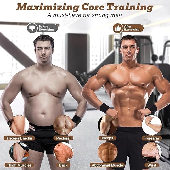 Twister Arm Exerciser,Adjustable Chest Workout Equipment, Forearm Triceps Chest Enhanced Exercise Strengthener,Arm Trainer for Men, Chest Trainer for Men,Portable Home Fitness Equipment