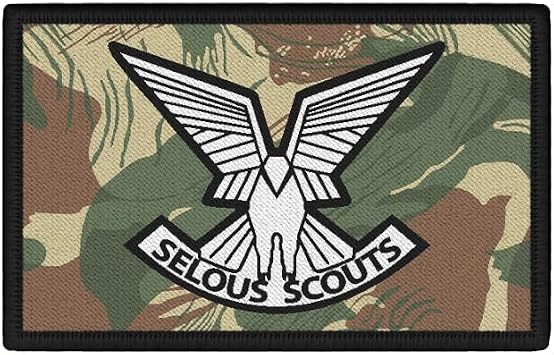 ALFASHIRT Selous Scouts Tribute Patch PAMWE CHETE! - All Together! Hook and Loop Military 7,5x4,5cm #34989