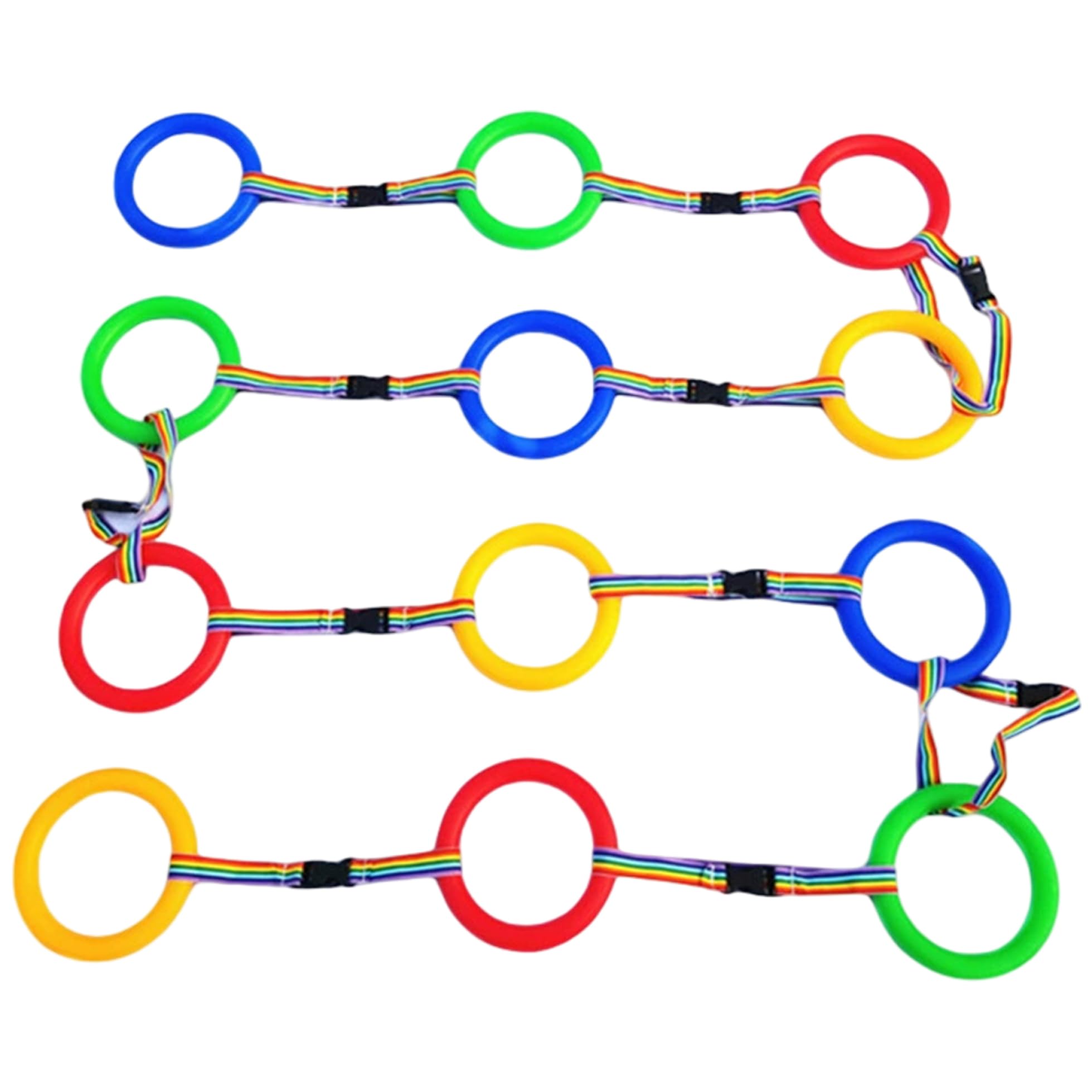 12Pcs Walking Rope for Preschool, Anti-Lost Kids Leash with Plastic Handles for Kindergarten, Daycare, Outdoor Activities